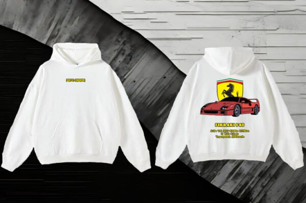ferrari f40 whoodie type4 F40 Hoodie